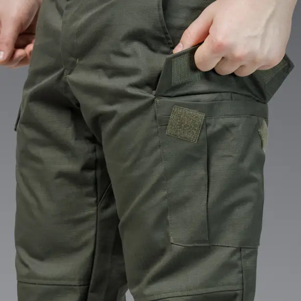 10 - Тактичні штани Battlegear Cargo. Колір Олива. Розмір S