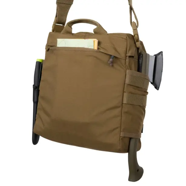9 - Тактична сумка Helikon Bushcraft Haversack 8л. Койот