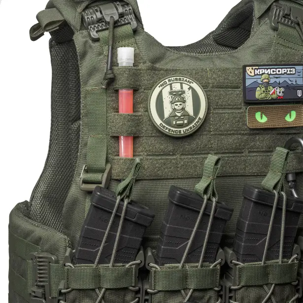 10 - Плитоноска VEPR, збільшена площа захисту. (аналог IOTV G4) Molle. Колір Олива. Розмір S