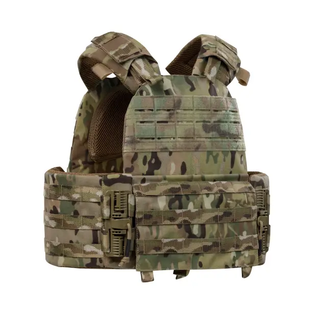 9 - Плитоноска КРУК, система швидкого скидання. Molle. Колір Мультикам.