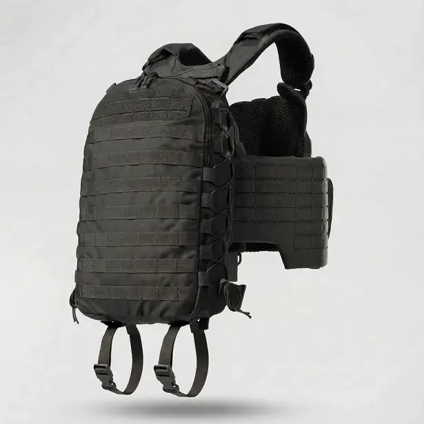 7 - Тактичний рюкзак на 10л. Cordura 1000D. Чорний