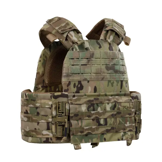 3 - Плитоноска КРУК, система швидкого скидання. Molle. Колір Мультикам.