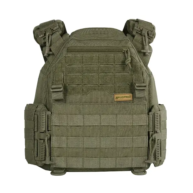 2 - Плитоноска жіноча Warmor gen.3 FL SPECPROM (for Ladies). Без підсумків. Зі швидким боковим та верхнім скиданням (без плит). Олива