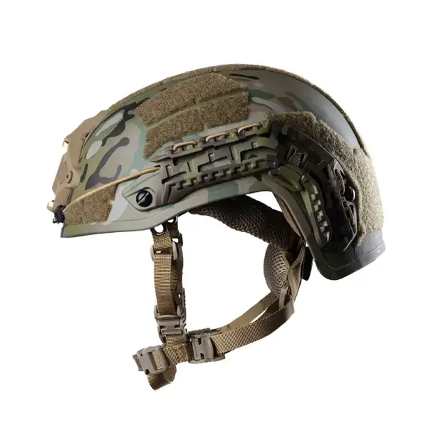 6 - Полегшений тактичний шолом Combatant SuperLITEweight 1.1 kg. Балістичний (NIJ IIIA). Мультикам. Розмір L