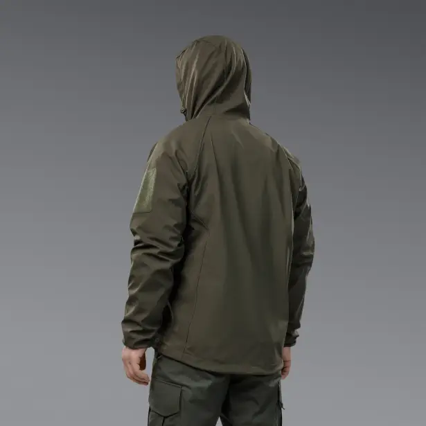 5 - Куртка тактична SoftShell APEX Flex. Осінь-Весна Олива. Розмір S
