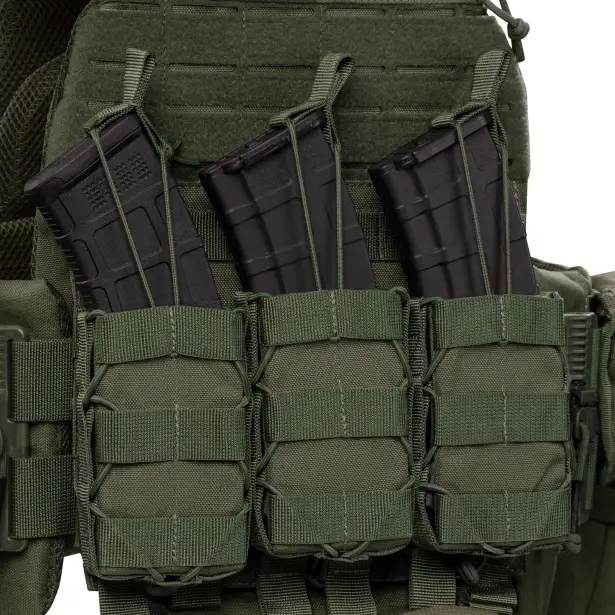 3 - Плитоноска TUR PRO Gen 2, (Комплект 7 підсумків) з системою швидкого скидання, для бронеплит 25х30 см. Колір Олива. Розмір XL
