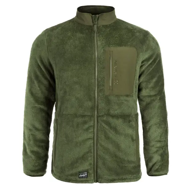 1 - Флісова кофта Pentagon Grizzly Full Zip. Олива