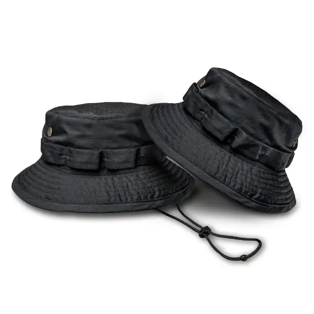 3 - Панама тактична GEN. 1. Капелюх Чорний. Розмір L/XL