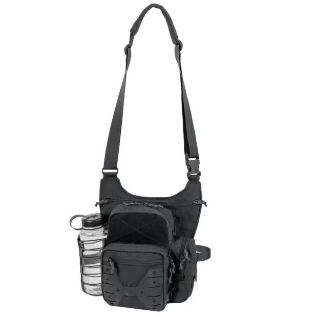1 - Сумка через плече Helikon EDC Side Bag Cordura. Чорний