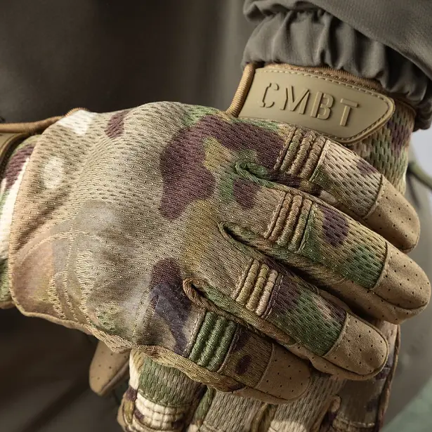 6 - Рукавички тактичні Combatant A30. Мультикам