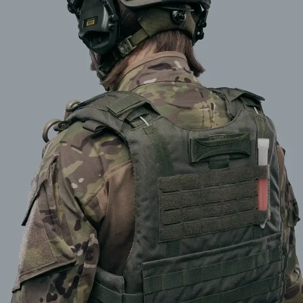 7 - Плитоноска VEPR, збільшена площа захисту. (аналог IOTV G4) Molle. Колір Олива. Розмір S