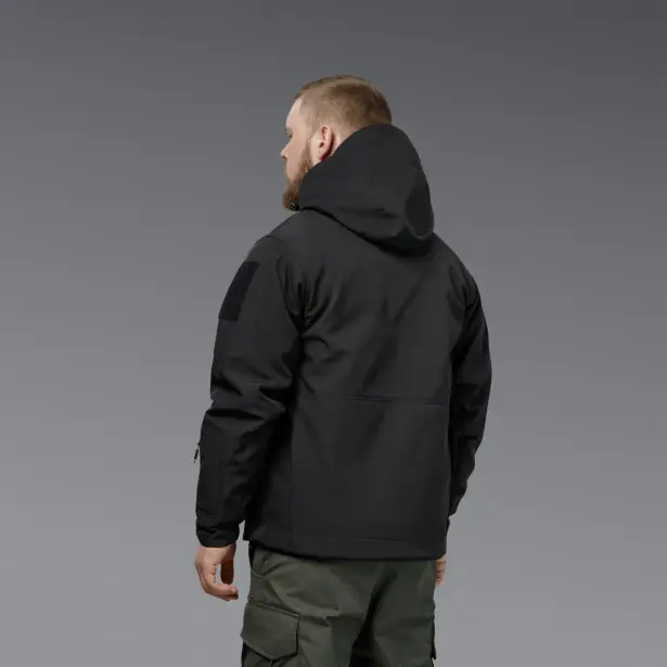 5 - Куртка тактична SoftShell APEX Shield Storm. Осінь-Весна Чорний. Розмір S
