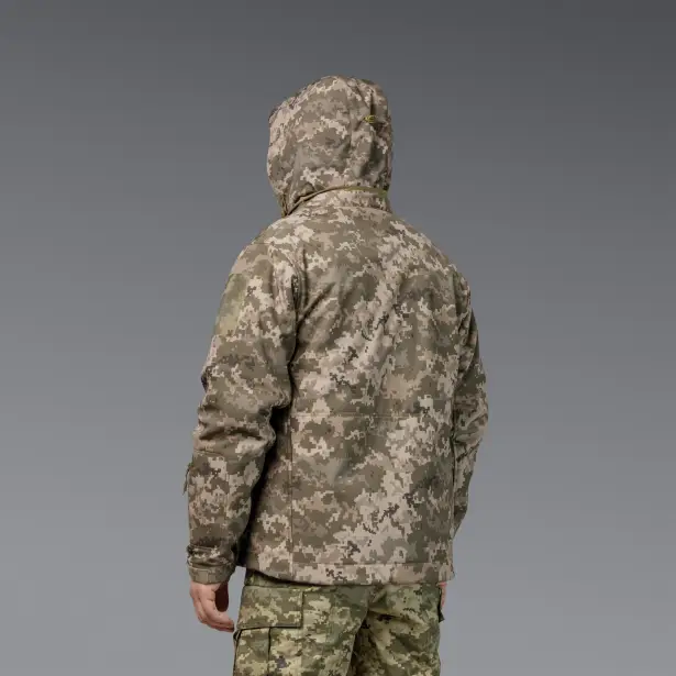 5 - Куртка тактична SoftShell APEX Shield Storm. Осінь-Весна Піксель. Розмір L