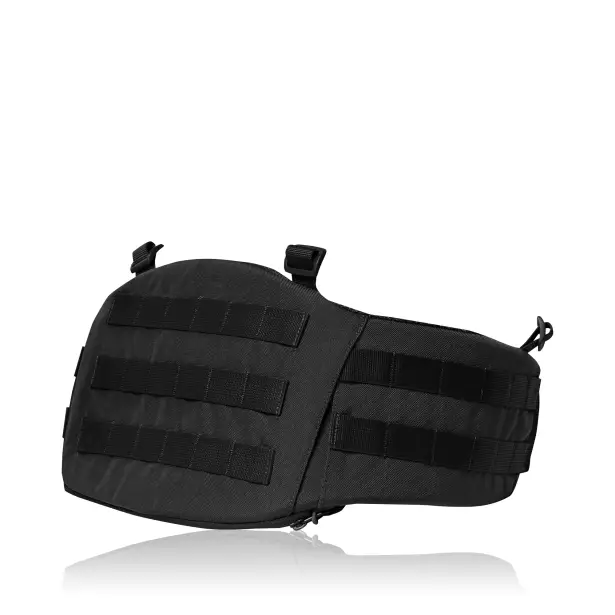 8 - Тактичний розвантажувальний пояс РПС 1 класу захисту, Cordura 1000D. Чорний. S/M