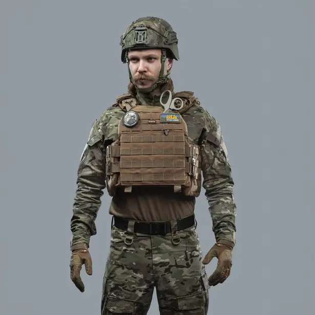 3 - Плитоноска TUR PRO Gen 2, система швидкого скидання. Molle. Колір Койот. Розмір XL.