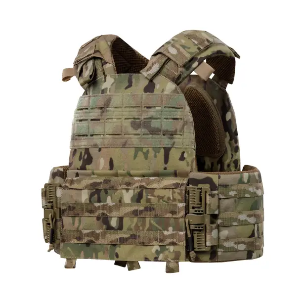 1 - Плитоноска КРУК, система швидкого скидання. Molle. Колір Мультикам.