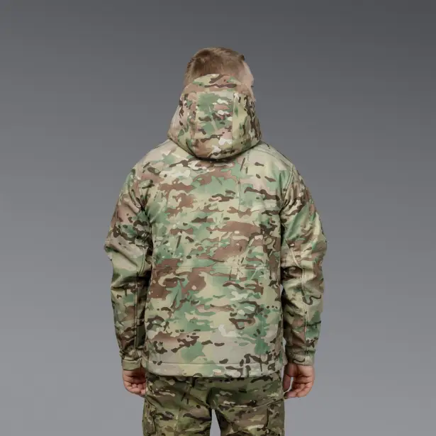 3 - Куртка тактична SoftShell APEX Shield Storm. Осінь-Весна Мультикам. Розмір S