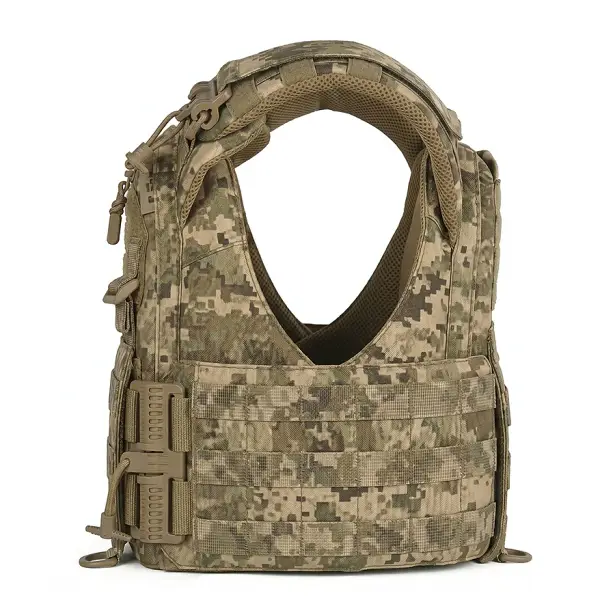 4 - Плитоноска жіноча Warmor gen.3 FL SPECPROM (for Ladies). Без підсумків. Зі швидким боковим та верхнім скиданням (без плит). Піксель