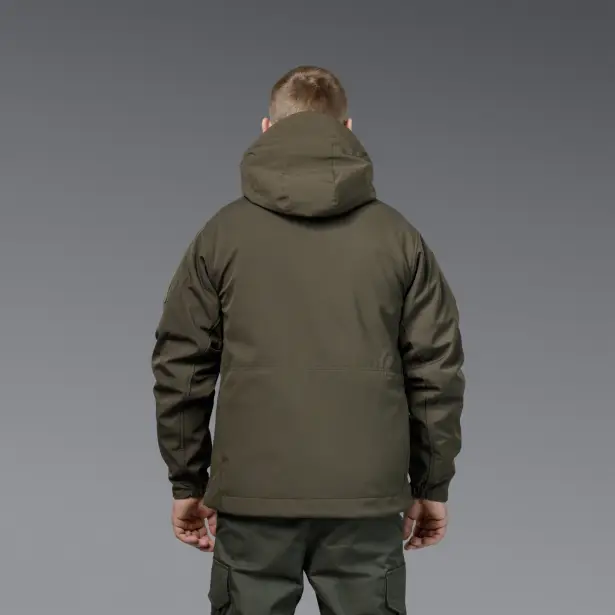 3 - Куртка тактична SoftShell APEX Shield Storm. Осінь-Весна Олива. Розмір S