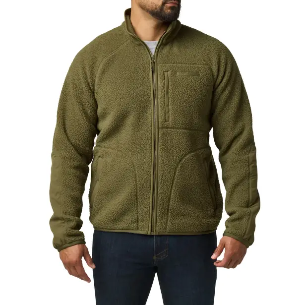 3 - Куртка флісова 5.11 Tactical® HQ Tech Fleece Jacket. Колір Олива. Розмір L.