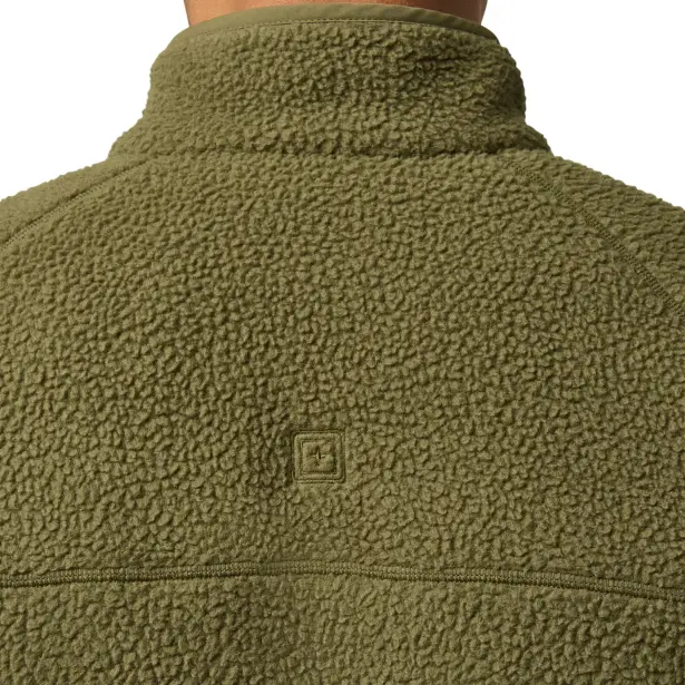 9 - Куртка флісова 5.11 Tactical® HQ Tech Fleece Jacket. Колір Олива. Розмір XXL.