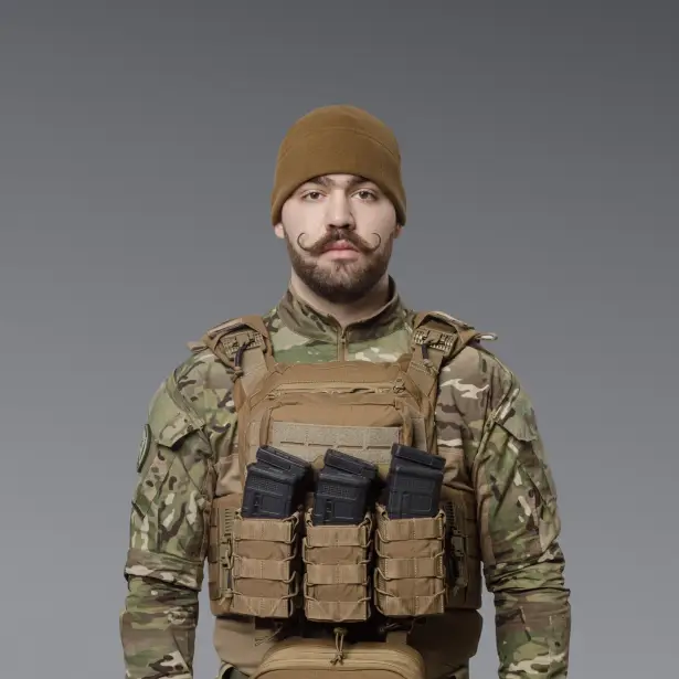 4 - Шапка флісова Winter Cap Койот. Polyester. Розмір: S-M