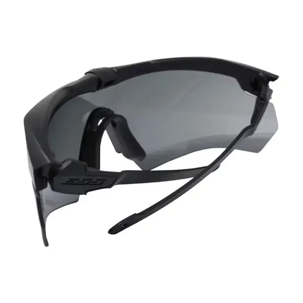 4 - Баллистические защитные очки ESS® Crossbow Suppressor One Black с линзой Smoke Gray