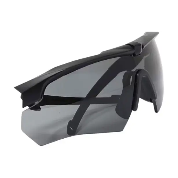 6 - Баллистические защитные очки ESS® Crossbow Suppressor One Black с линзой Smoke Gray