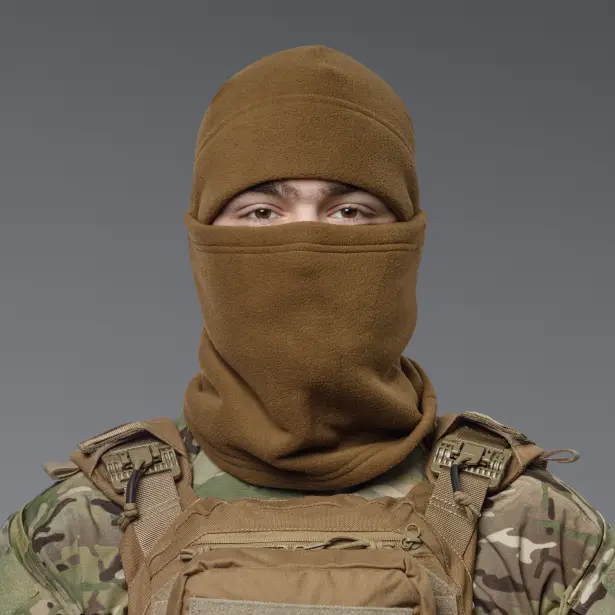 4 - Комплект Winter Tactical Kit: Бафф + Шапка Койот. Розмір S-M