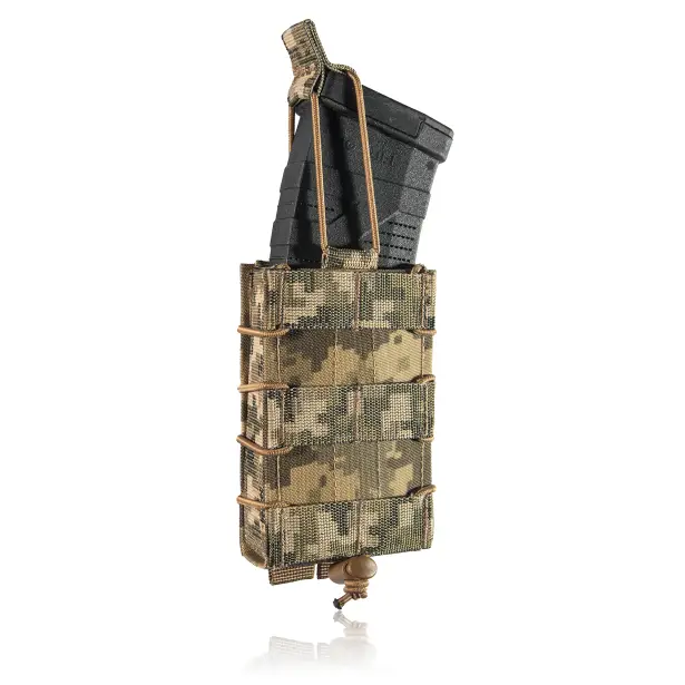 5 - Одинарний підсумок під магазини AK\AR. Cordura 1000D. Molle. Піксель