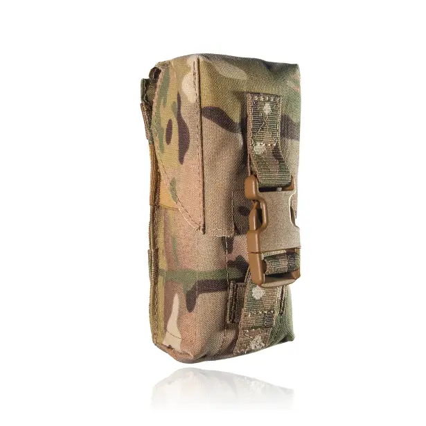 5 - Закритий подвійний підсумок під магазини AK\AR. Cordura 1000D. Molle. Мультикам/Multісam