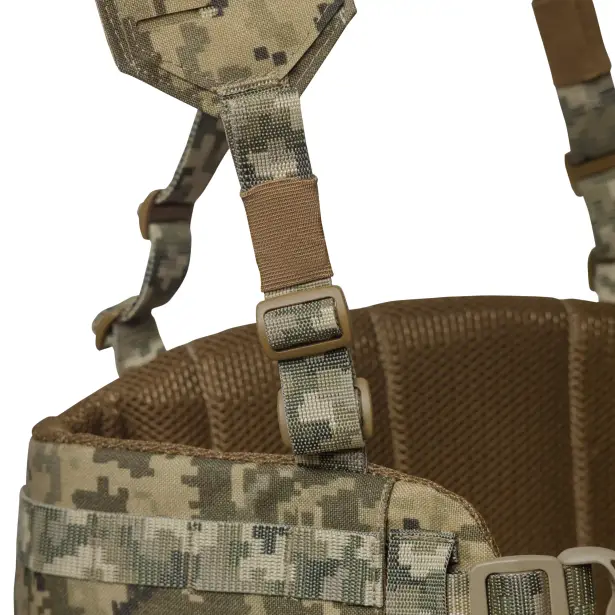 10 - Тактичний розвантажувальний пояс РПС, Cordura 1000D. Піксель. L/XL