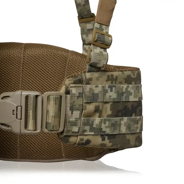 11 - Тактичний розвантажувальний пояс РПС, Cordura 1000D. Піксель. L/XL