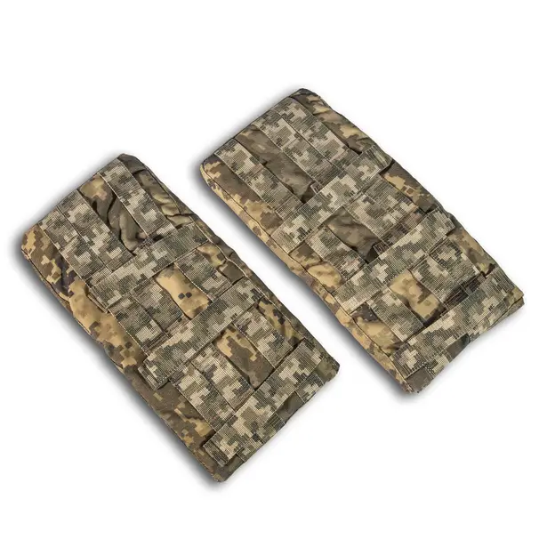 6 - Камербанди Комплект 15×30 см. Кишені для бокових плит Піксель + Балістичні пакети 1 класу захисту