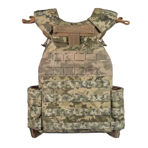 2 - Бронежилет 6-го класу (TUR PRO Gen 2). Вага 6.5 кг. З системою швидкого скидання. Molle. Колір Піксель. Розмір S/M.