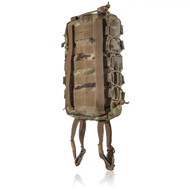 2 - Тактичний рюкзак на 5 л. Кріплення Molle. Cordura 1000D. Мультикам