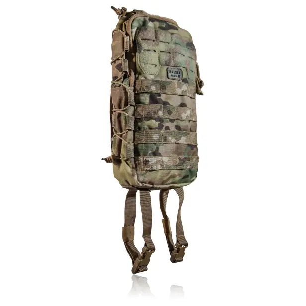 3 - Тактичний рюкзак на 5 л. Кріплення Molle. Cordura 1000D. Мультикам