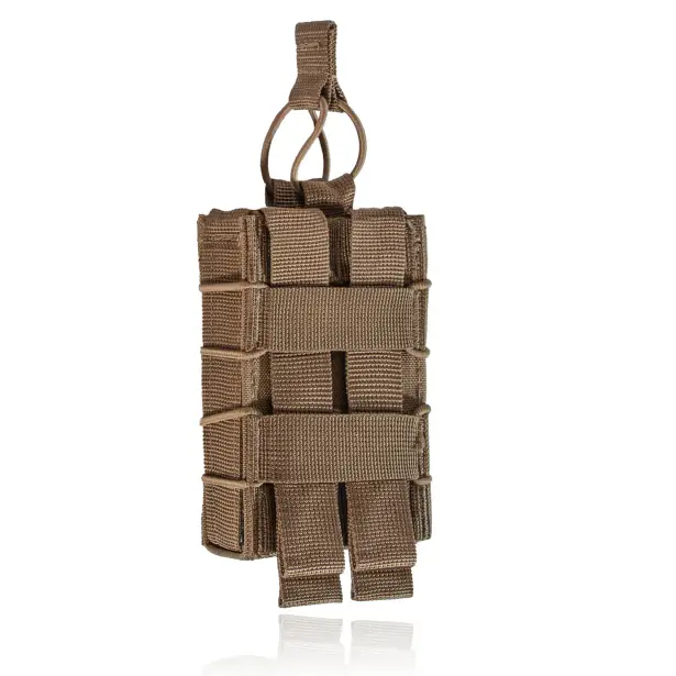 2 - Одинарний підсумок під магазини AK\AR. Cordura 1000D. Molle. Койот