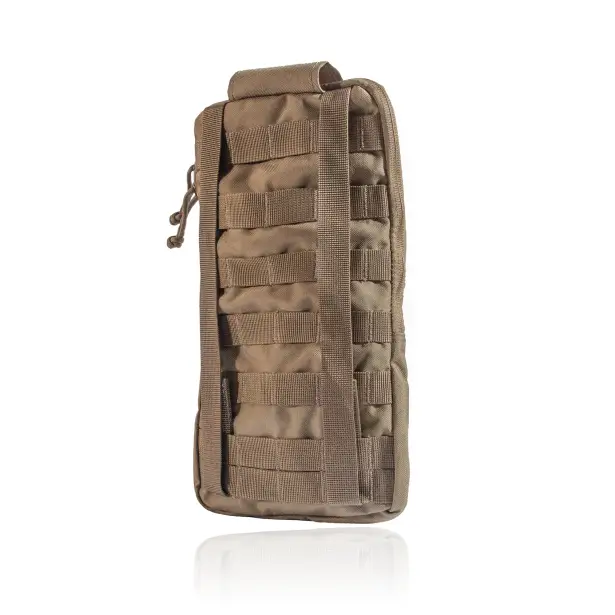 2 - Тактичний Рюкзак-Підсумок під Гідратор на 2 л. Кріплення Molle. Cordura 1000D. Койот