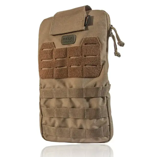 1 - Тактичний Рюкзак-Підсумок під Гідратор на 2 л. Кріплення Molle. Cordura 1000D. Койот