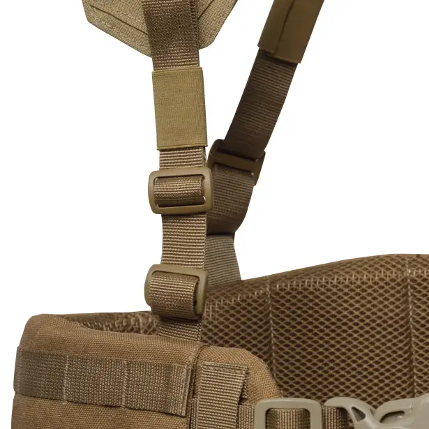 11 - Тактический разгрузочный пояс РПС, Cordura 1000D. Койот. S/M