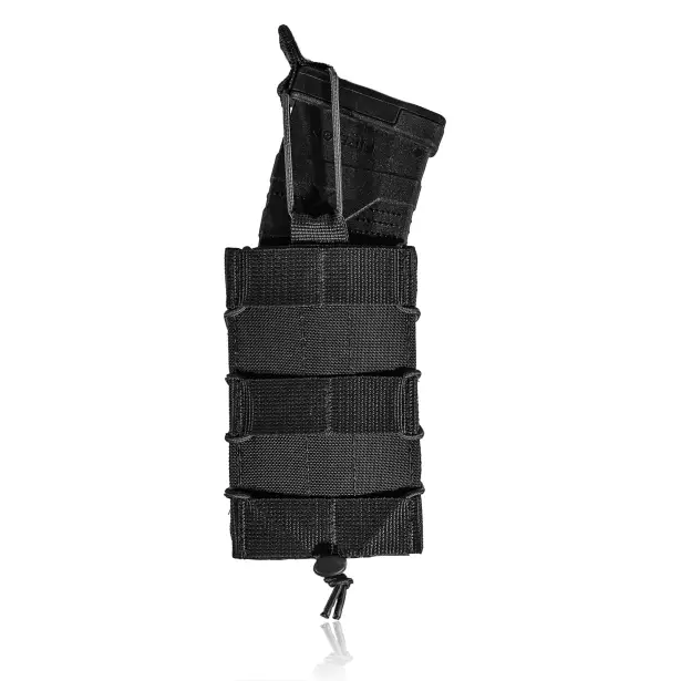 4 - Одинарний підсумок під магазини AK\AR. Cordura 1000D. Molle. Чорний