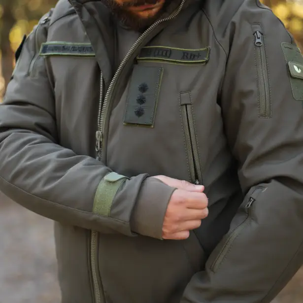 15 - Куртка тактична Softshell ХАНТЕР. Осінь-Весна Олива. Розмір S (40-42)