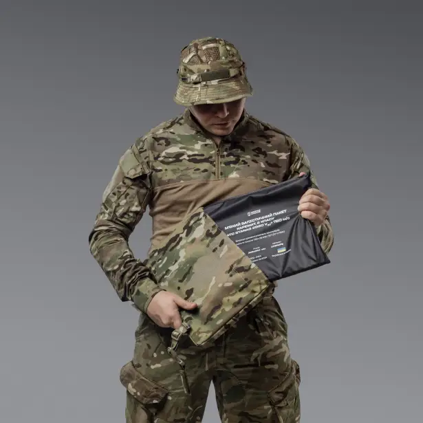4 - Тактичний килимок для сидіння. CORDURA 1000D. Мультикам