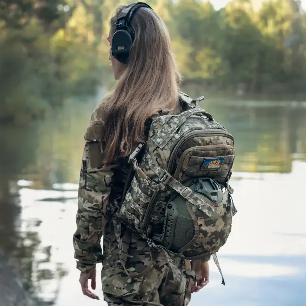 8 - Тактичний рюкзак RAGNAR на 20л. Cordura 1000D Піксель