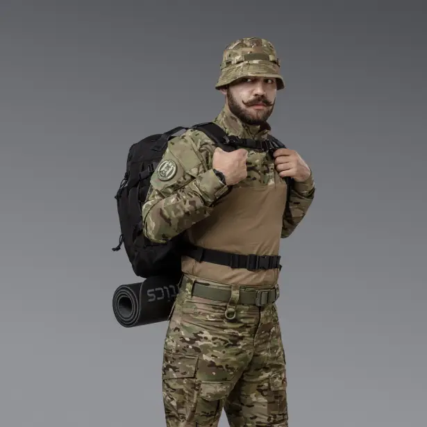 4 - Тактичний рюкзак Scout на 40л. Cordura 1000D Чорний