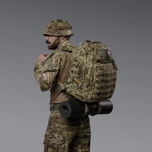 3 - Тактичний рюкзак Scout на 40л. Cordura 1000D Піксель