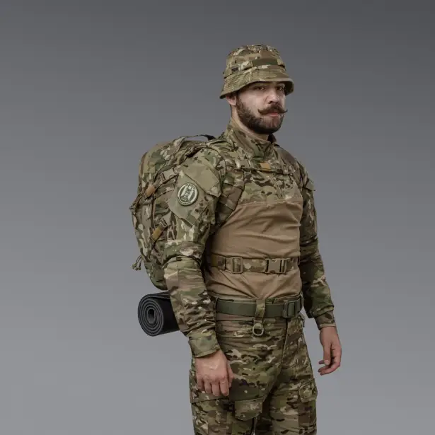 4 - Тактичний рюкзак Scout на 40л. Cordura 1000D Мультикам