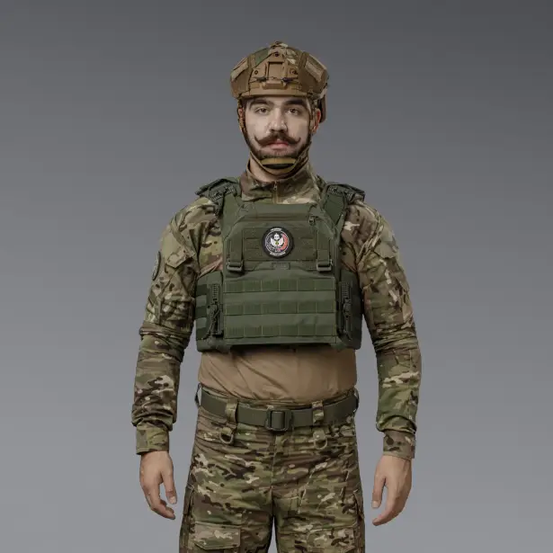 3 - Плитоноска SVAROG PRO з системою швидкого скидання. Molle. Колір Олива.