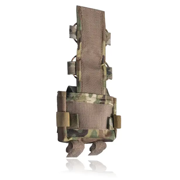 3 - Підсумок-противага для шолома (кріплення на тилову частину). Cordura 1000D. Мультикам